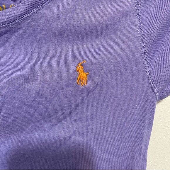 POLO RALPH LAUREN Purple Short Sleeve Tee - Picture 3 of 4